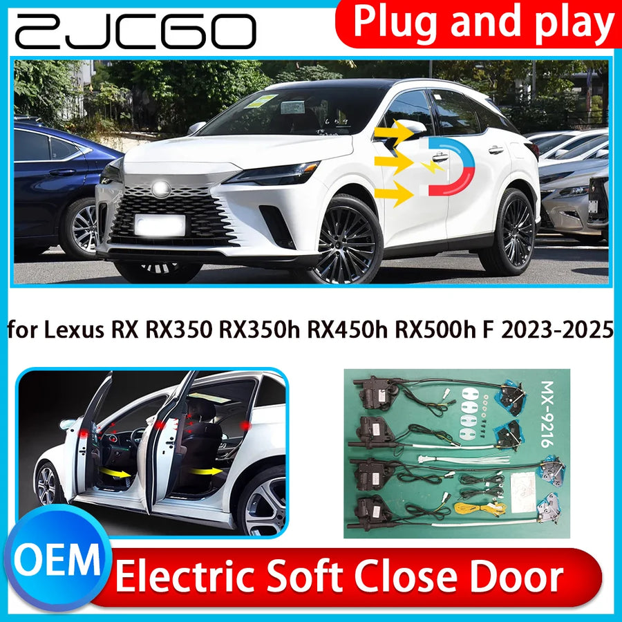 Electric Soft Close Door Kit for Lexus RX350 RX450h 2023–2025 Car Interior Accessory ZJCGO Default Title