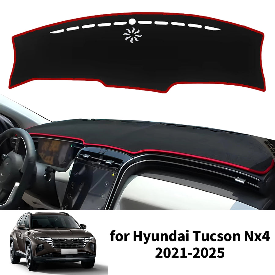 Synthetic Fiber Dashboard Mat for Hyundai Tucson NX4 2021–2025 Dashboard Mat OEM
