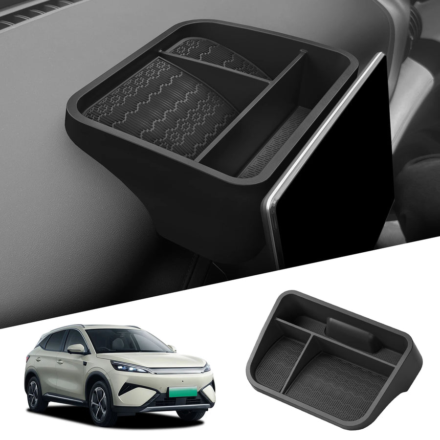 SMABEE for BYD ATTO3 Central Control Screen Rear Storage Box Car Interior Accessories Dashboard Tray Car Interior Accessory s