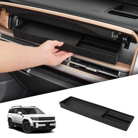Car Copilot Dashboard Storage Box for Hyundai Santa Fe 2024-2025 Car Interior Accessory Smabee