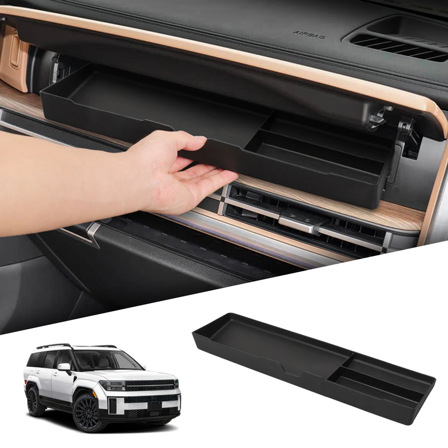 Car Copilot Dashboard Storage Box for Hyundai Santa Fe 2024-2025 Car Interior Accessory Smabee