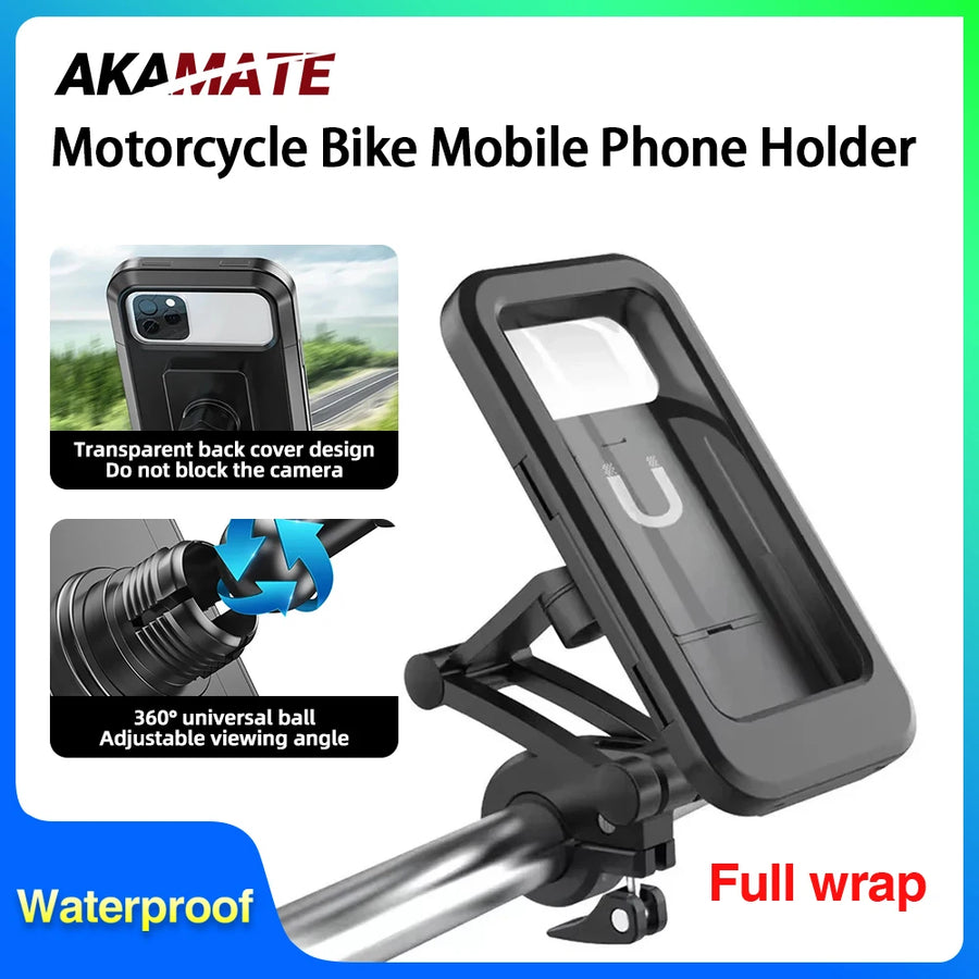 Waterproof Motorcycle GPS Phone Holder 360 Adjustable Car Interior Accessory OEM