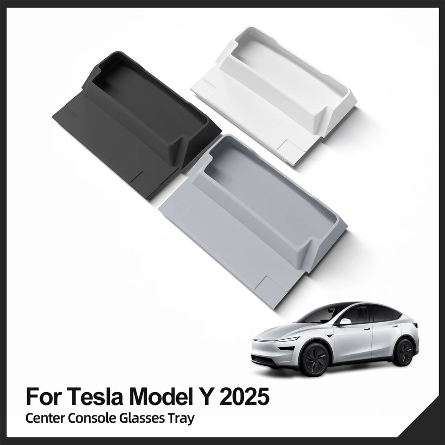 Tesla Model Y Launch 2025+ Juniper Center Console Armrest Storage Box Glasses Tray Organizer Car Interior Accessories Dash Ac