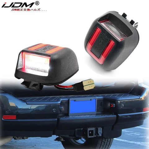 OLED License Plate Light for Nissan Navara D40 Car Interior Accessory iJDM WHITE