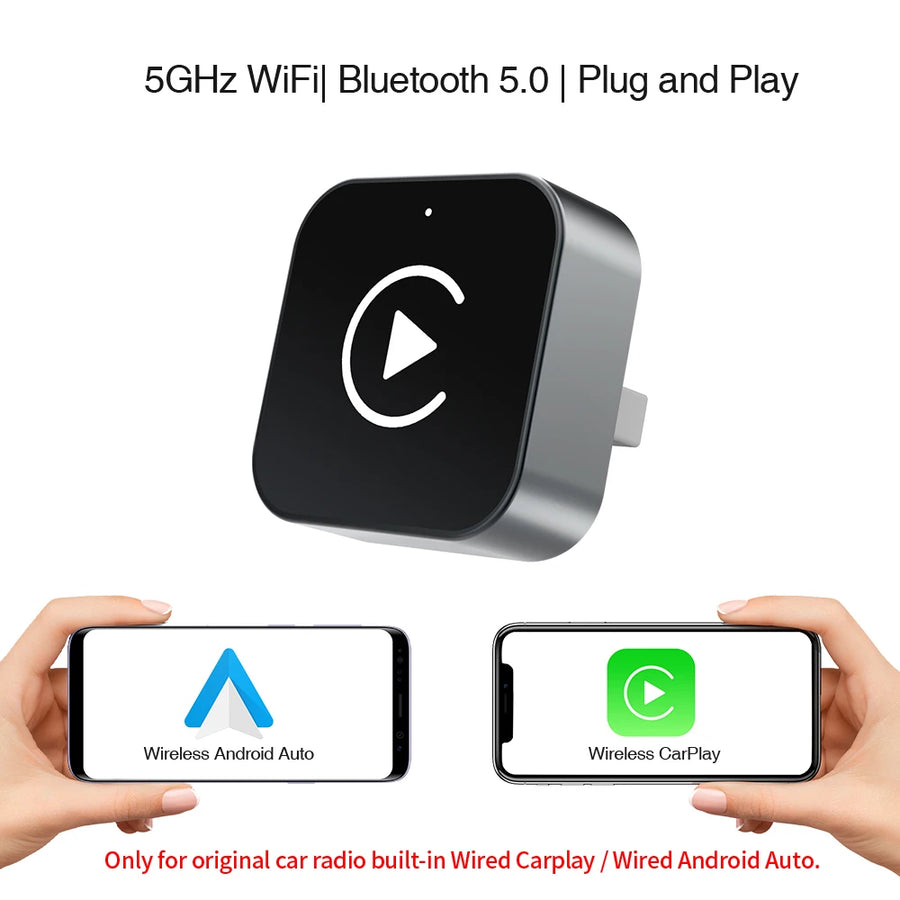 Wireless CarPlay & Android Auto Adapter OEM Fit CarPlay Adapter AKAMATE