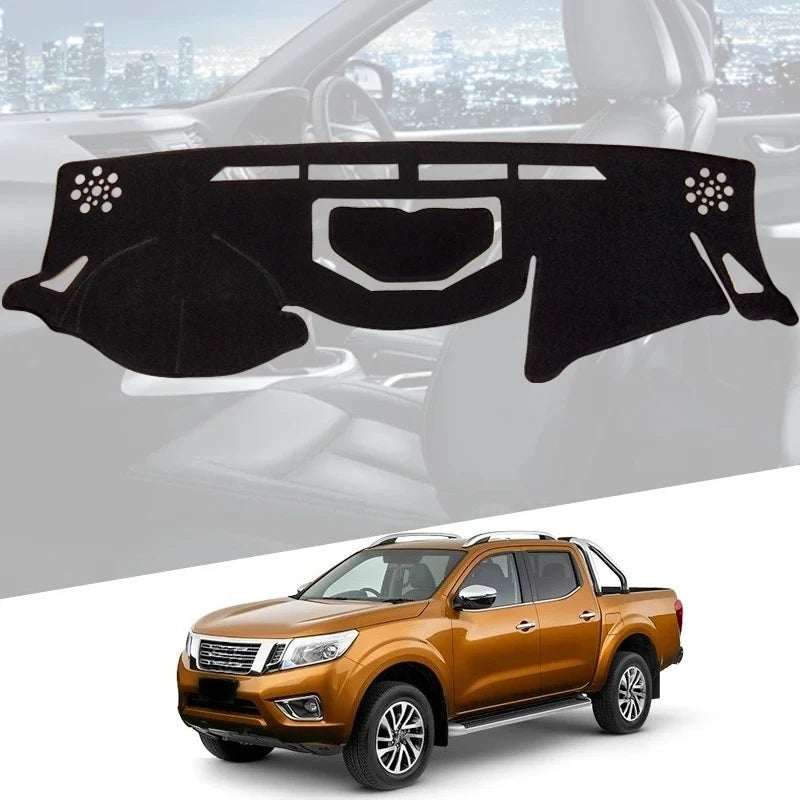 Custom Fit Dashboard Protection Mat for Nissan Navara 2015-2019 Dashboard Mat CATUSIKI