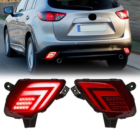 Dynamic Rear Bumper Reflector for Mazda CX-5 2013-2016 Car Interior Accessory MAGIC COLORM