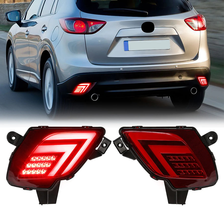 Dynamic Rear Bumper Reflector for Mazda CX-5 2013-2016 Car Interior Accessory MAGIC COLORM