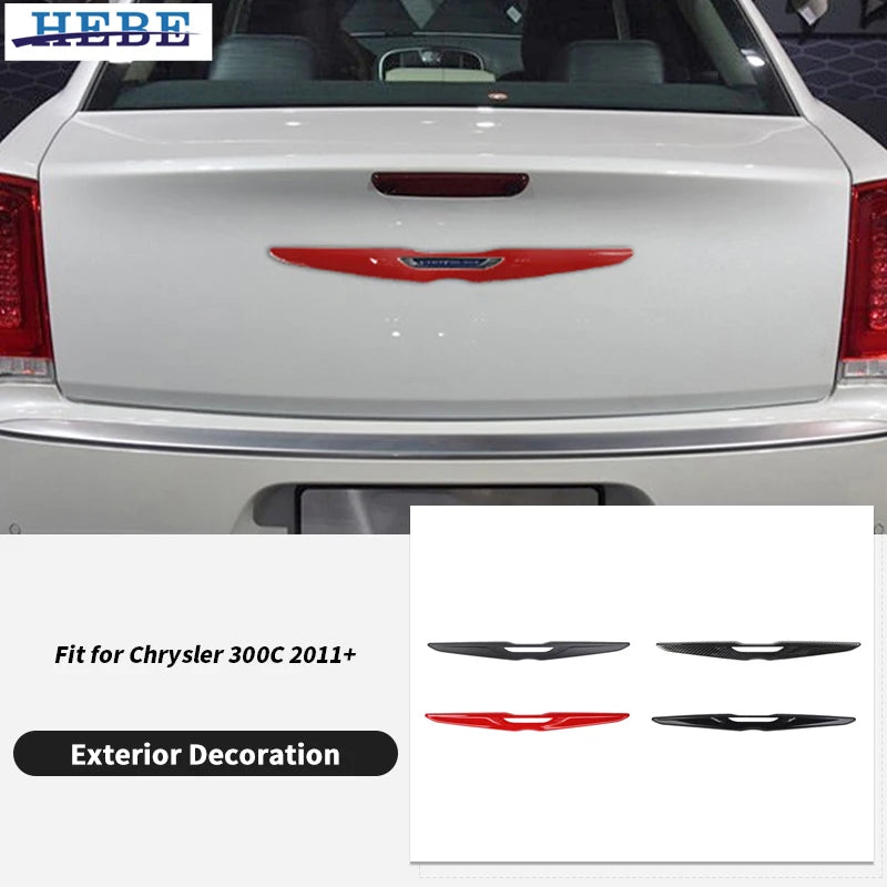 ABS Rear Badge Decoration Cover for Chrysler 300/300C Car Interior Accessory HEBE