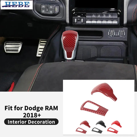Gear Head Cover Trim for Dodge Ram TRX 2018-2024 Car Interior Accessory HEBE