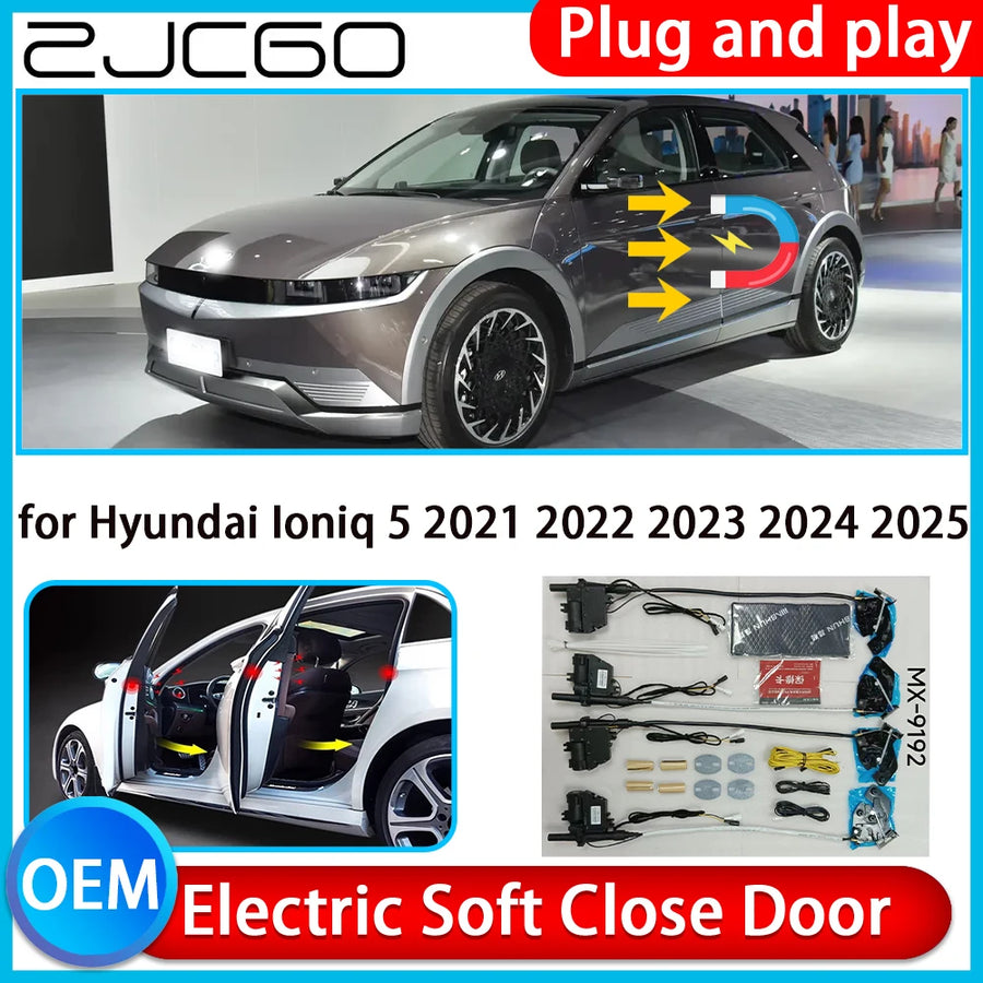 Electric Soft Close Door System for Hyundai Ioniq 5 2021–2025 Car Interior Accessory ZJCGO Default Title