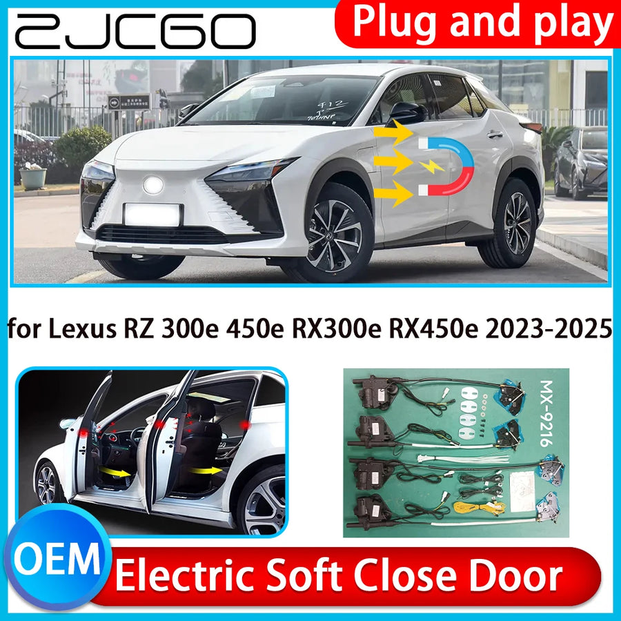 Automatic Electric Soft Close Door Kit for Lexus RZ and RX Car Interior Accessory ZJCGO Default Title