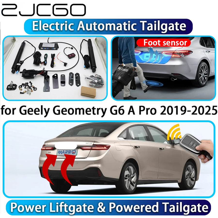 Electric Power Tailgate Lift Kit for Geely Geometry A G6 2019–2025 Car Interior Accessory ZJCGO