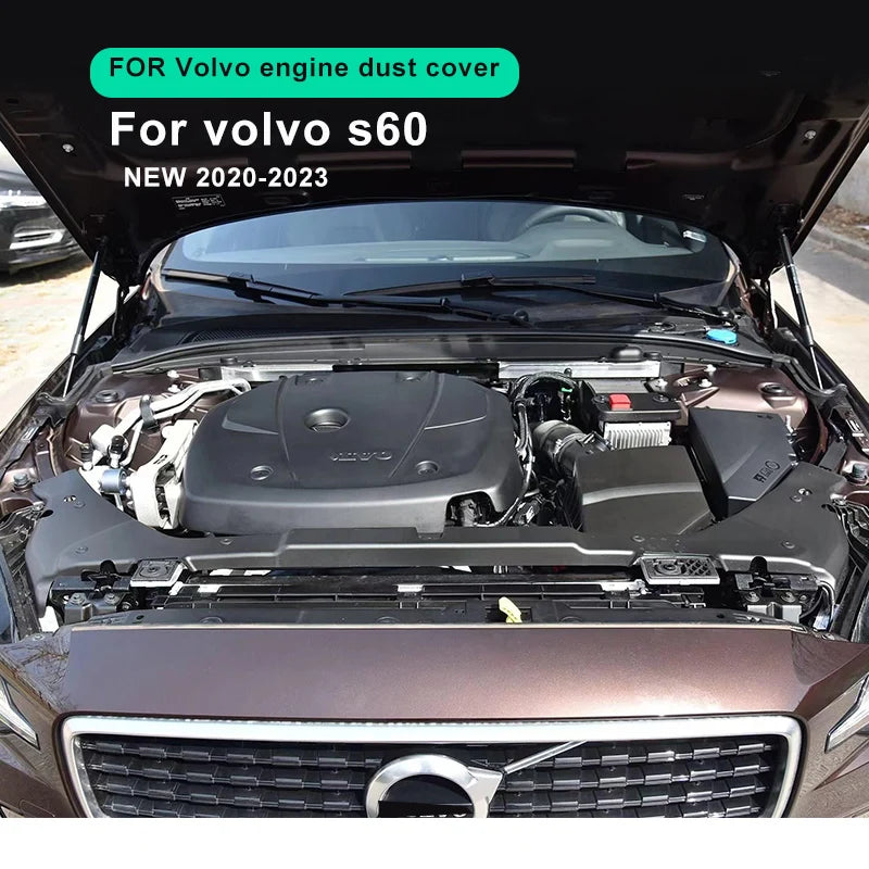 Engine Compartment Dust Cover for Volvo S60 V60 Car Interior Accessory LINGLUYANG
