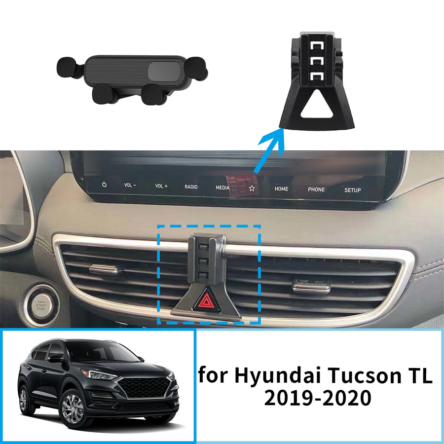 Smart Wireless Charging Phone Holder for Hyundai Tucson 2019–2020 Car Phone Holder CATUSIKI