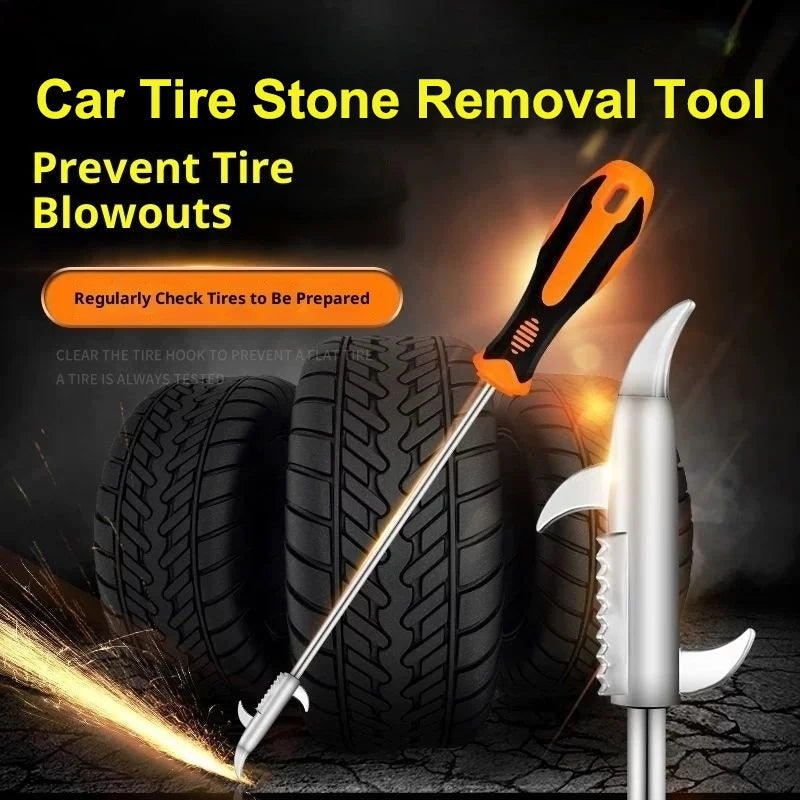 Universal Car Stone Removal Tool Gravel Extractor Portable Vehicle Stone Picker Car Interior Accessory OEM