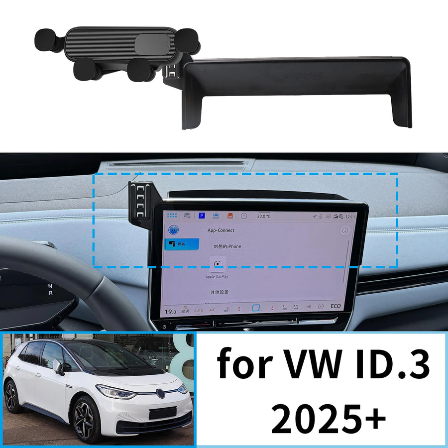 Wireless Charging Clip-On Phone Holder for VW ID.3 2025 Car Phone Holder OEM