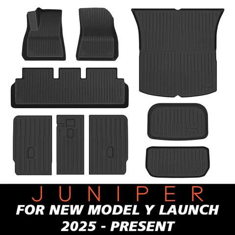 Floor Mats for Tesla Model Y 2025+ Juniper Floor Mats OEM