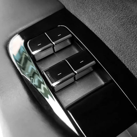 Chrome Window Button Trim for Tesla Model 3 Interior Car Interior Accessory GMUNI