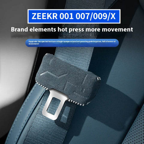 Car Seat Belt Buckle Protective Cover for ZEEKR 001 007 009 X Car Interior Accessory OEM