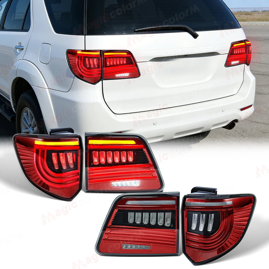 Dynamic LED Tail Lights for Toyota Fortuner 2012-2015 LED Ambient Light MAGIC COLORM