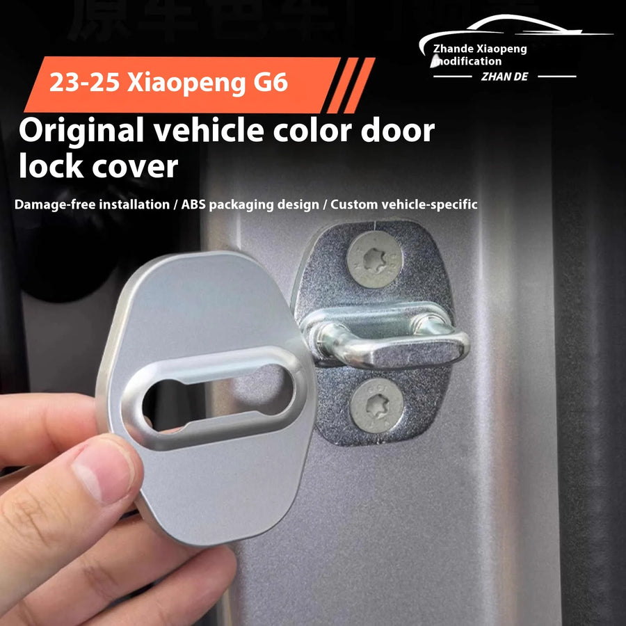 For Xpeng G6 2025 Door Lock Cover Set Full Wrap Protection Corrosion Rust Proof Interior Car Accessories Interior Car Accesso