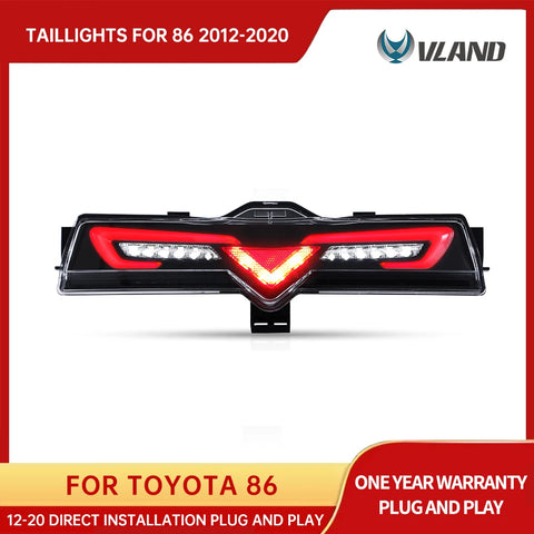 Vland LED Bumper Lights Toyota 86 Subaru BRZ 12-21 Car Interior Accessory Vland