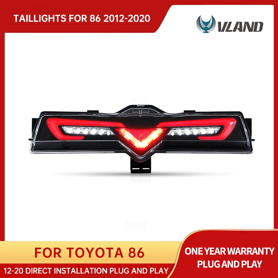 Vland LED Bumper Lights Toyota 86 Subaru BRZ 12-21 Car Interior Accessory Vland