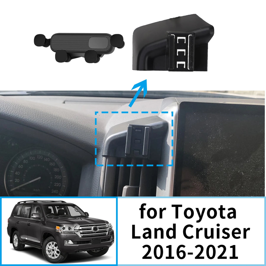GPS Navigation Phone Holder for Toyota Land Cruiser 2016-2021 Car Phone Holder OEM