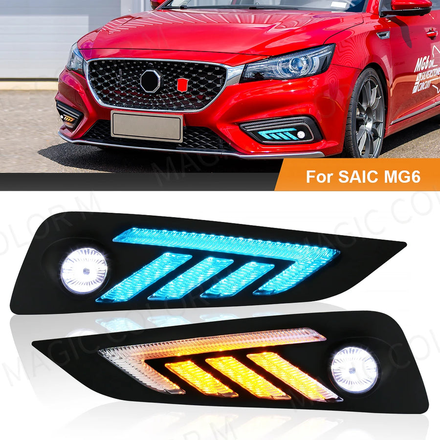 LED Running Lights w/ Turn Signal for MG MG6 2021 LED Ambient Light MAGIC COLORM
