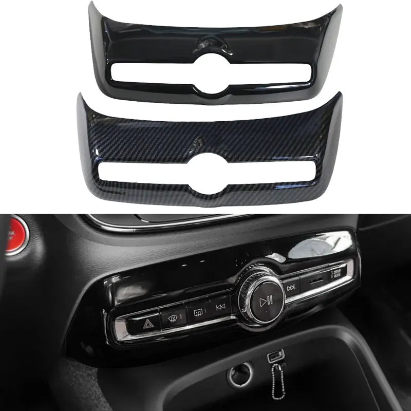 Carbon Fiber Interior Trim Kit for Volvo XC40 Car Interior Accessory LINGLUYANG