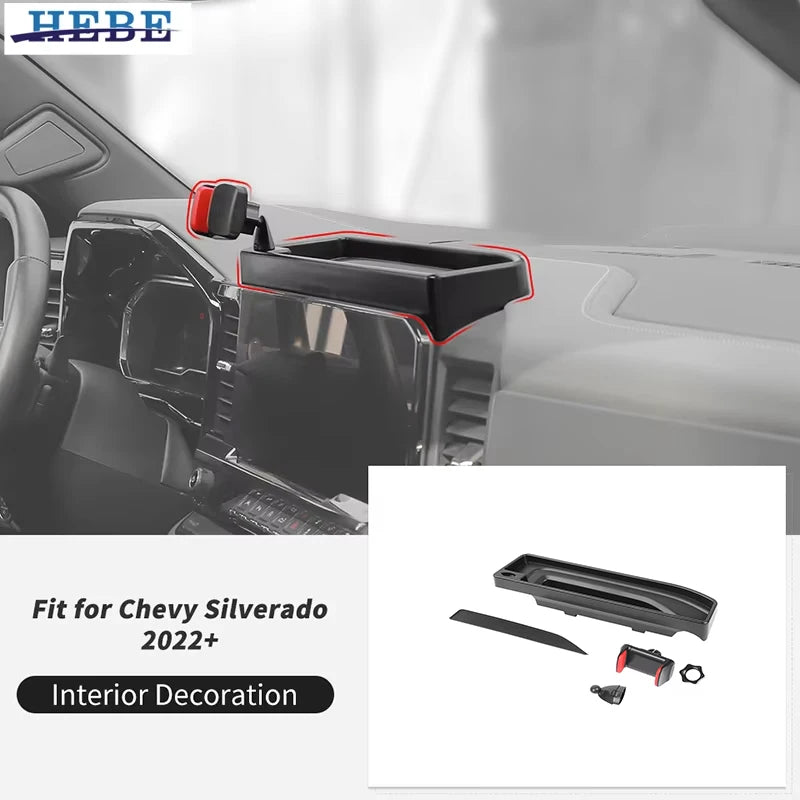 Centre Console Storage Tray for Chevy Silverado 2022-2025 Car Interior Accessory HEBE