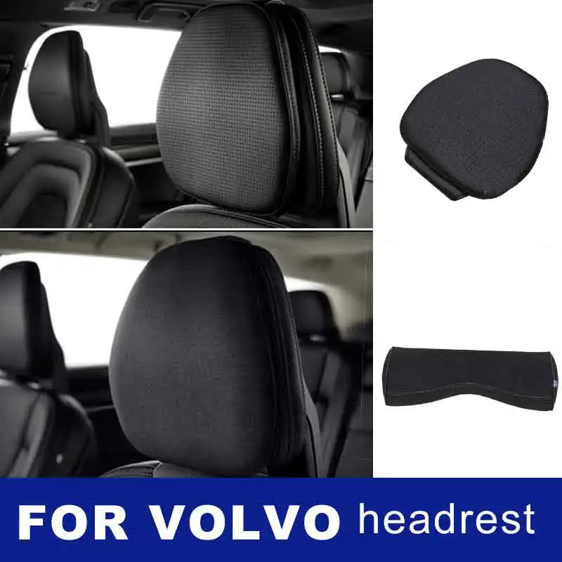 Memory Foam Neck Pillow Cushion for Volvo S60 XC60 Car Interior Accessory LINGLUYANG