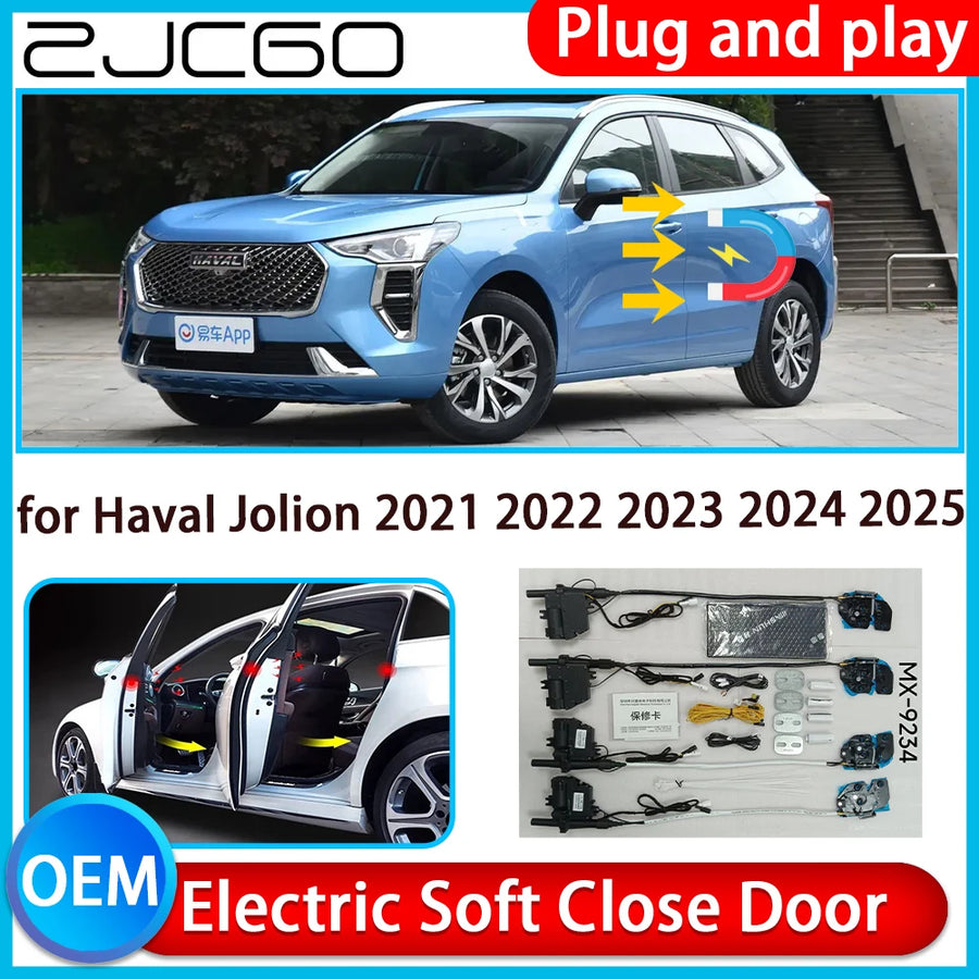 Electric Soft Close Door Kit for Haval Jolion 2021–2025 Car Interior Accessory ZJCGO Default Title