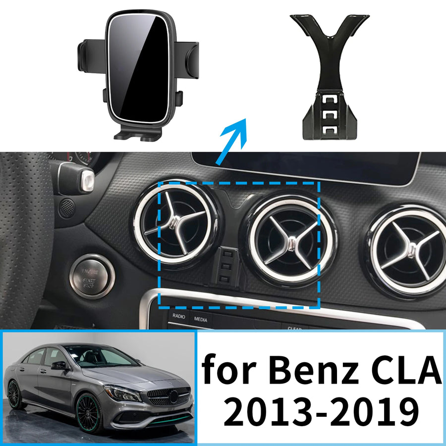 Screen Clip-On Phone Holder for Mercedes Benz CLA GLA Car Phone Holder CATUSIKI