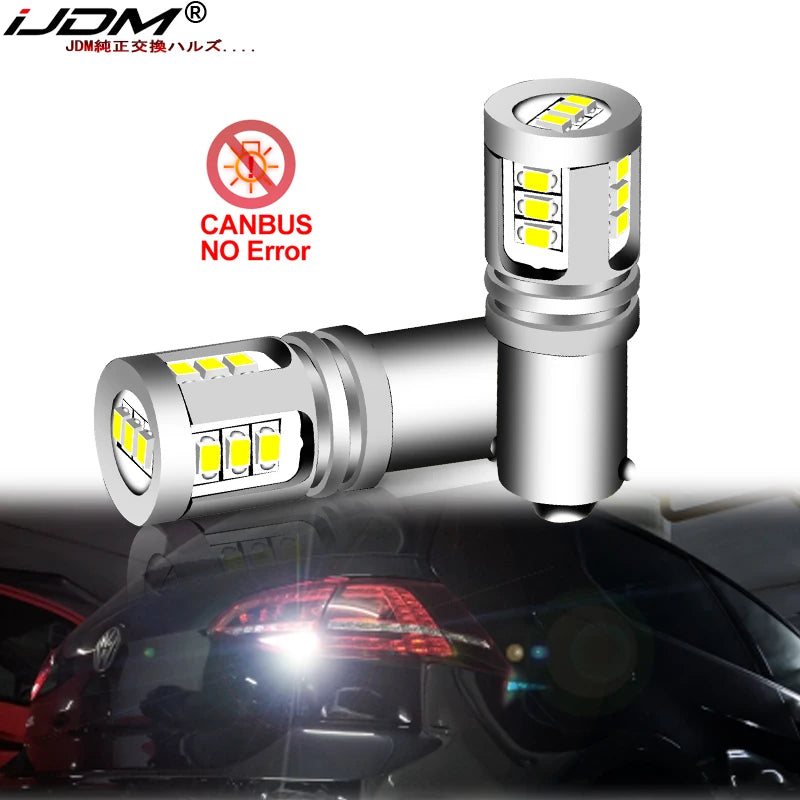 H21W Reverse LED Bulbs for VW Golf MK7 GTD GTI R LED Ambient Light iJDM WHITE