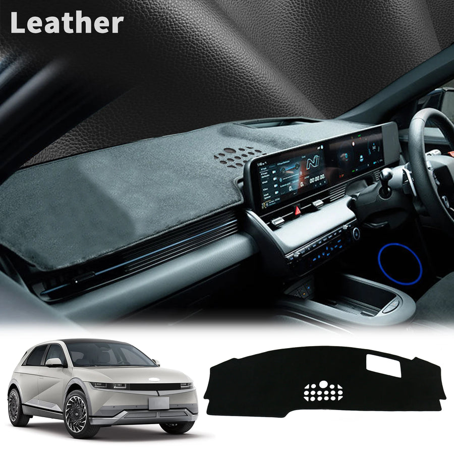 Custom Fit Flannel Dashboard Cover for Hyundai IONIQ 5 2022-2025 Dashboard Mat CATUSIKI
