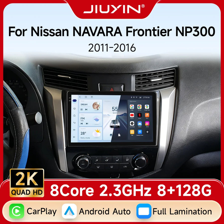 Android 15 Multimedia Head Unit for Nissan Navara 2014–2021 Android Head Unit JIUYIN