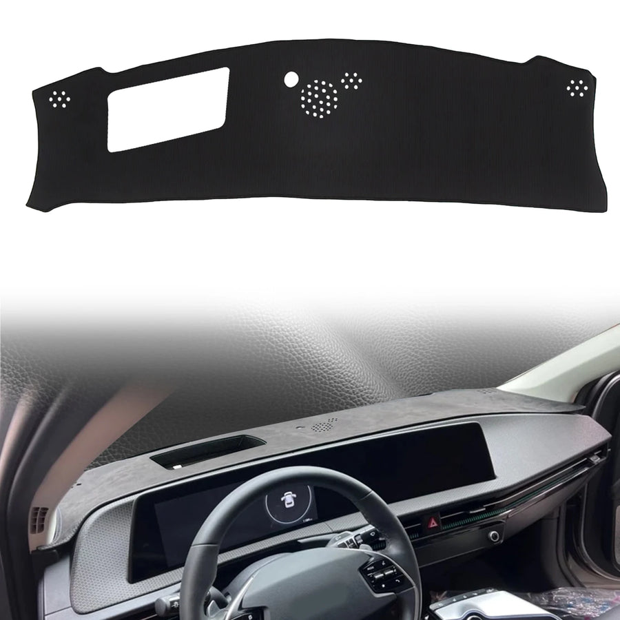 Custom Leather Dashboard Cover for Kia EV6 2021–2025 Dashboard Mat OEM