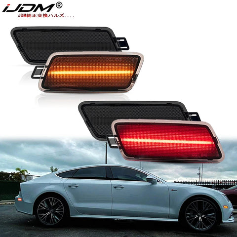 LED Side Marker Light for Audi A7 S7 RS7 2012‑2018 Car Interior Accessory iJDM