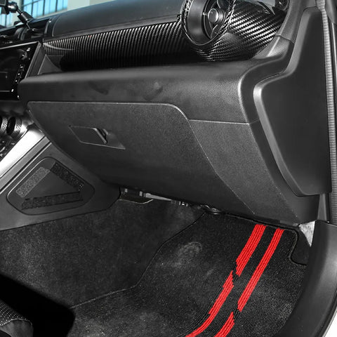 Suede Glove Box Anti-Kick Pad for Toyota GR86 BRZ Car Interior Accessory GMUNI
