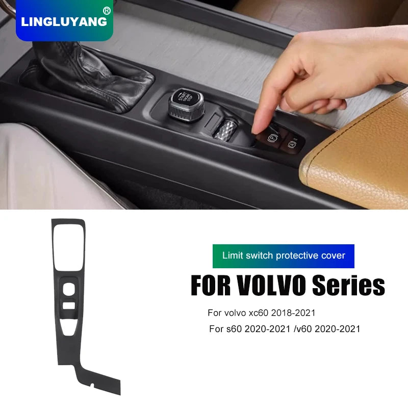 Volvo XC60 Armrest Silicone Pad Protective Cover Car Interior Accessory LINGLUYANG xc60 2018-2021 Other