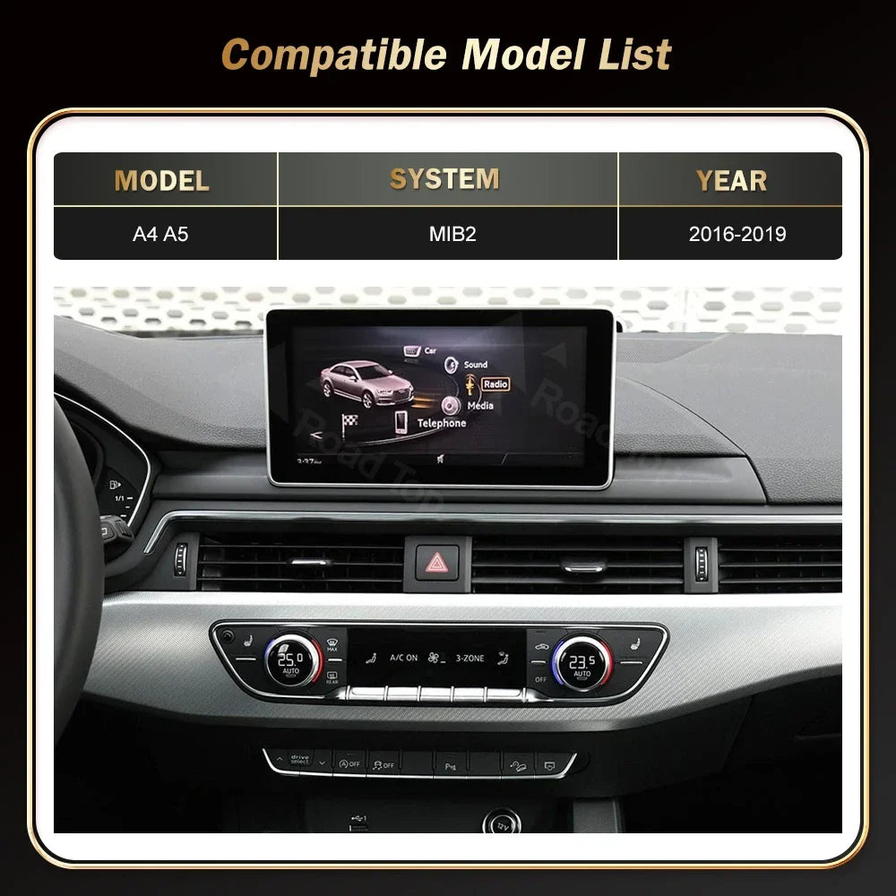 Android Head Units for Audi A4, A5 and A6