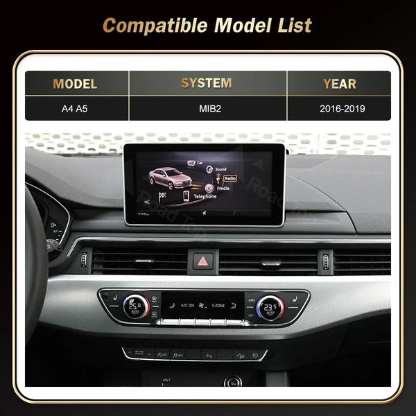 Android Head Units for Audi A4, A5 and A6