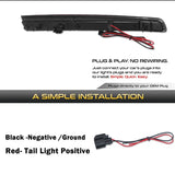LED Bumper Reflector Tail Lights Ford Explorer 2011-2015 LED Ambient Light iJDM