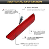 Smoked Rear LED Side Markers For Ford Mustang 05-09 Car Interior Accessory iJDM
