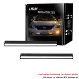 Universal Sequential Switchback LED DRL Light Bar for Cars LED Ambient Light iJDM