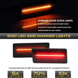 LED Side Marker Light Amber/Red for Chevrolet Corvette C3 1974-1979 LED Ambient Light iJDM