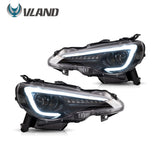Headlight Dual Projector for Subaru BRZ 12-21 Car Interior Accessory Vland