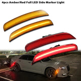 LED Light Front Amber & Rear Red for Chrysler 300 2015-2021